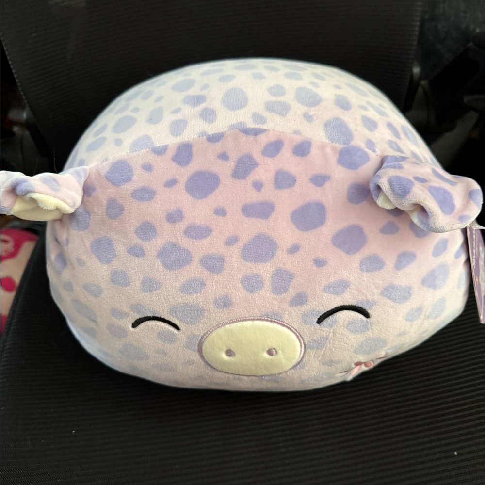 Squishmallows Lilac Spotted Pig Plush